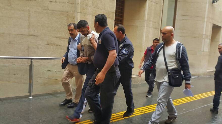 Taciz zanlısının firar hayalleri merdivenlere takıldı