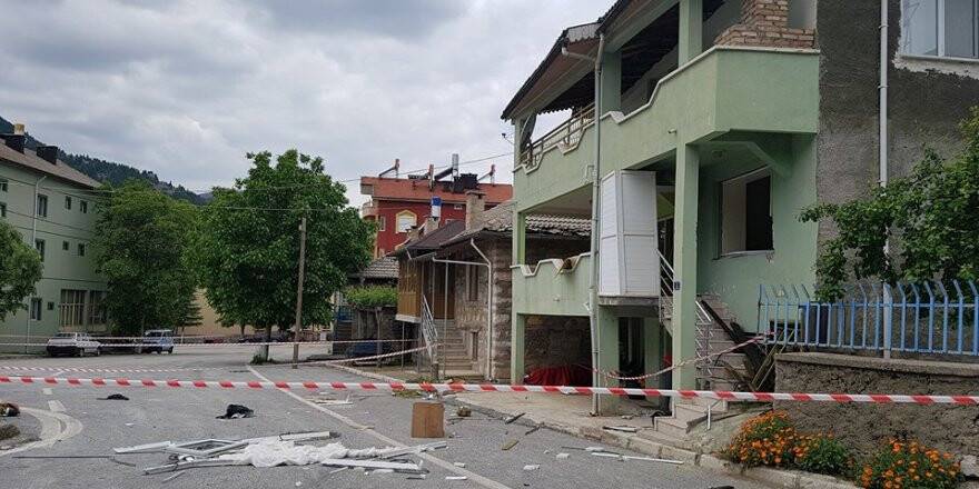 Derebucak'ta Tüp Patladı:1 Yaralı