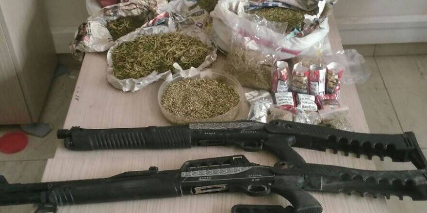 Konya'da bağ evine uyuşturucu operasyonu