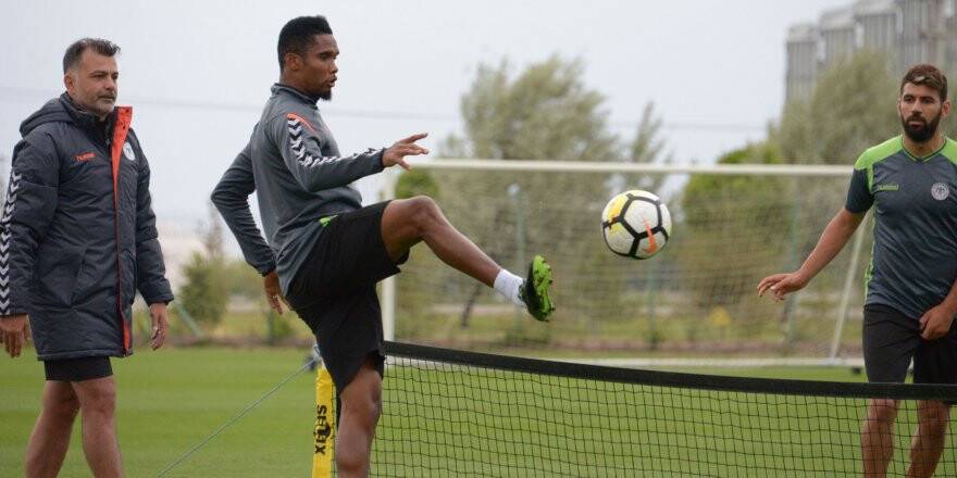 Konyaspor, Göztepe maçının hazırlıklarını sürdürdü