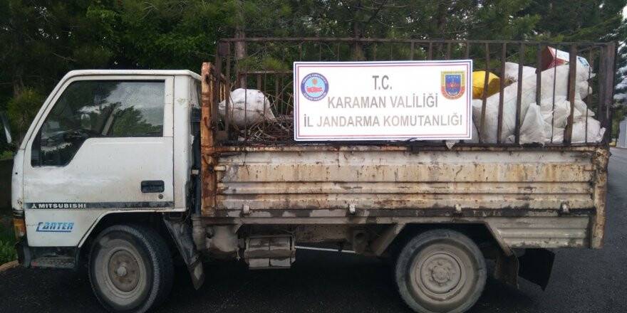  Hızlı tren inşaatından demir çubuk çalan 1 kişi tutuklandı 