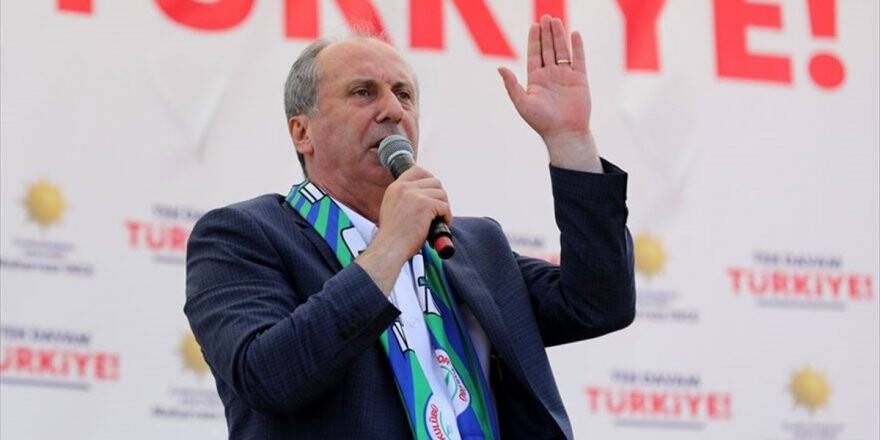 Muharrem İnce, pazartesi günü Konya'da