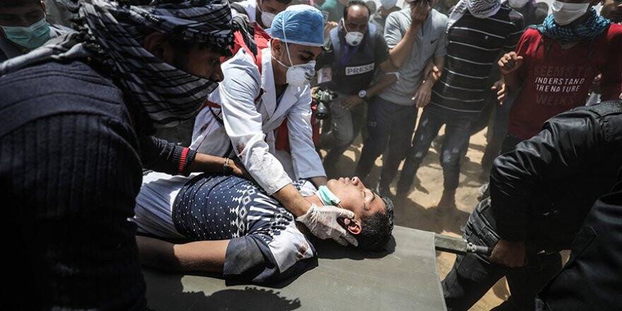 Gazze'de Şehit Edilen Filistinli Sayısı 55'e Yükseldi