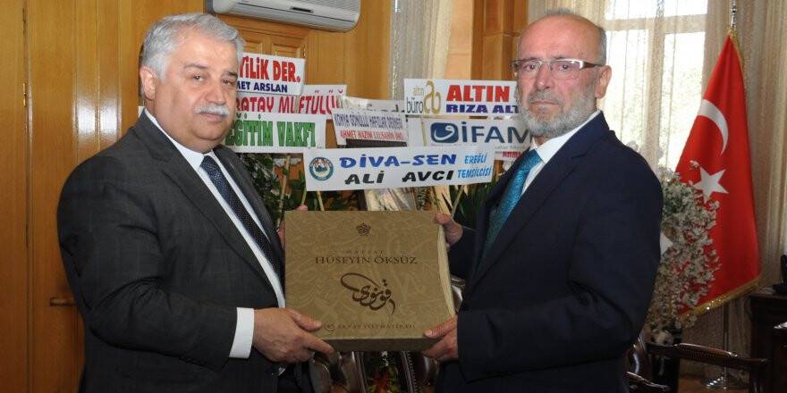 NEÜ’den Konya İl Müftülüğüne hayırlı olsun ziyareti