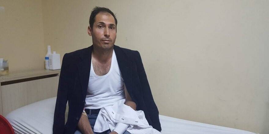 Komşusunun köpeği hastanelik etti