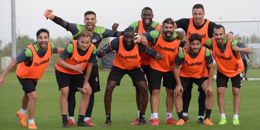 Konyaspor, Fenerbahçe maçının hazırlıklarını sürdürdü