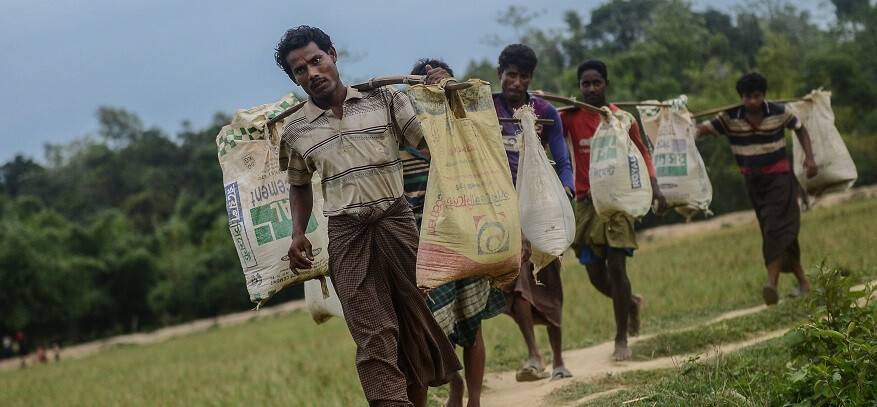 Rohingya Müslümanları'nın ölümden açlığa kaçışı