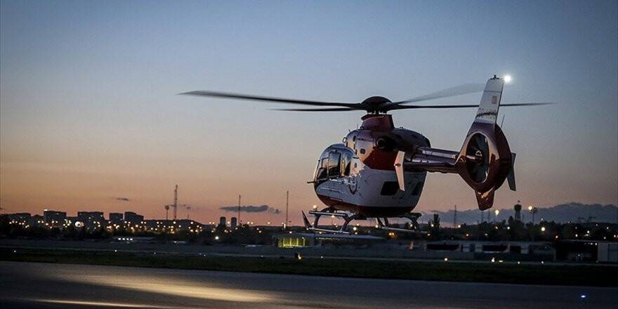 Ambulans Helikopterler 29 Bine Yakın Hasta Taşıdı