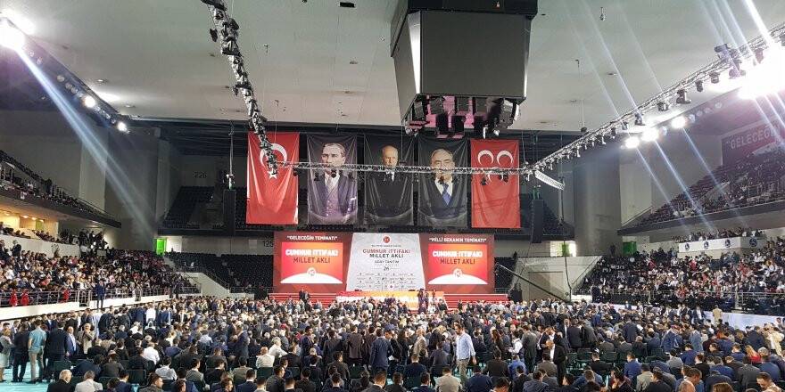  MHP seçim beyannamesini açıklıyor 