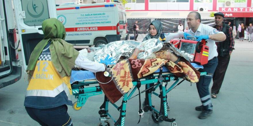 Ağaçlık alana giden kadın benzinle kendini yaktı
