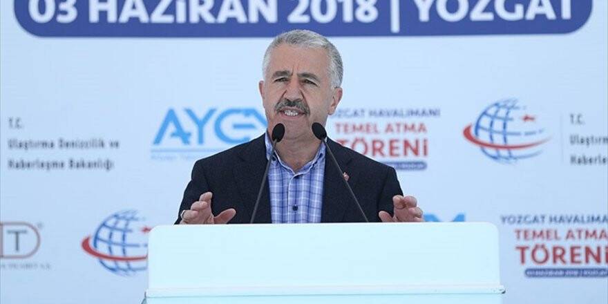 Bakan Arslan: Son 16 Yılda Dış Hat Yolcu Trafiği 233 Kat Artış Gösterdi