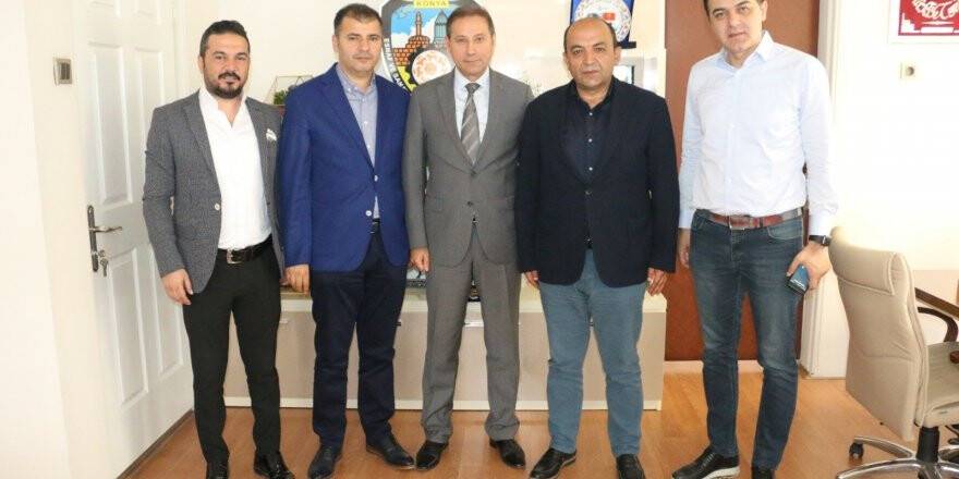  Zeki Çimen ve Ekibi KONESOB'u ziyaret etti 