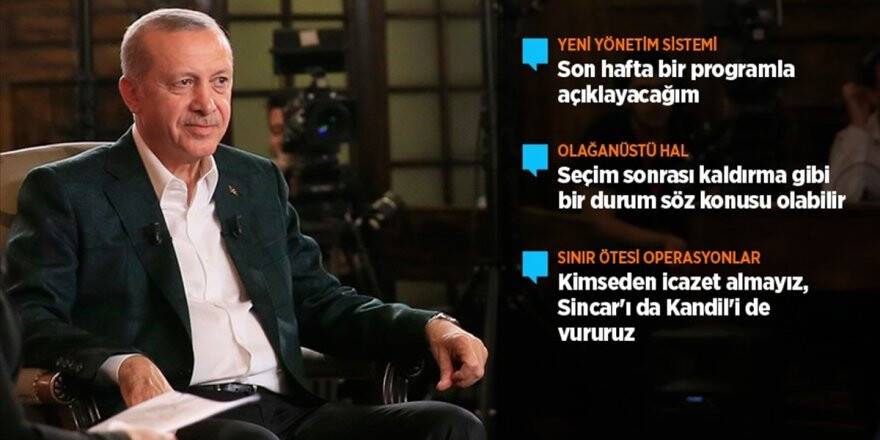 Cumhurbaşkanı Erdoğan: Son Hafta Yeni Yönetim Sistemini Açıklayacağım