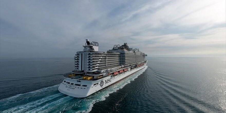 Msc Yeni Kruvaziyerini Denize İndirdi