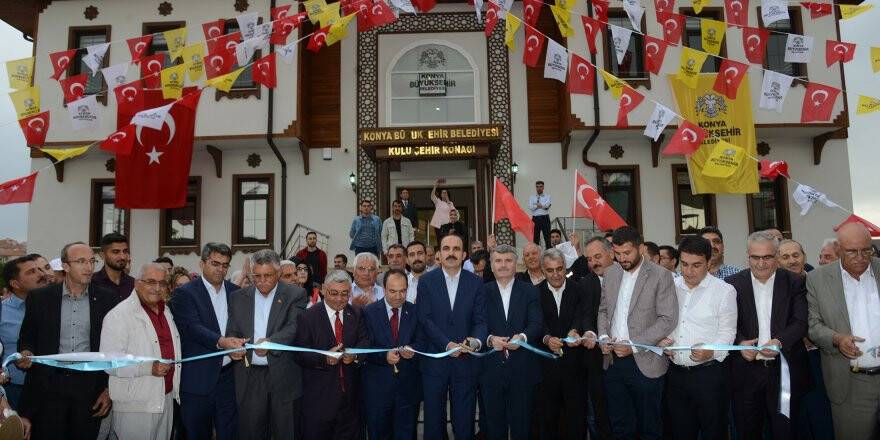 Kulu Şehir Konağı Hizmete Açıldı
