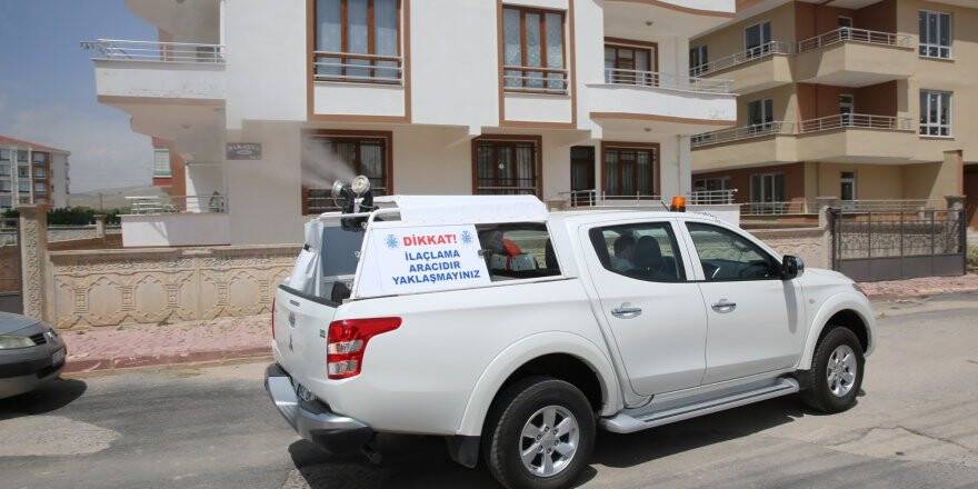 Selçuklu’da 24 ekiple ilaçlama çalışması yapılıyor