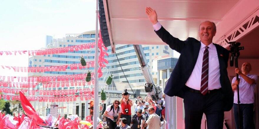 Muharrem İnce: “Tünelin ucunda ışık göründü ama yakıt bitmesin biraz daha ateşleyin"