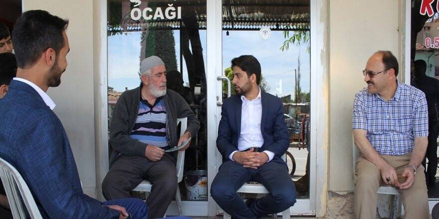 AK Parti Konya Milletvekili Adayı Zeren esnafı ziyaret etti