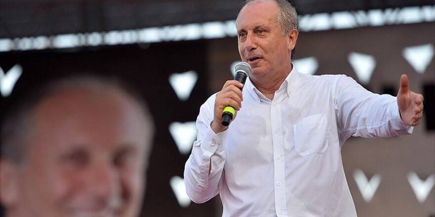 Chp'nin Cumhurbaşkanı Adayı İnce: Türkiye'yi Yeniden Toparlamamız Lazım