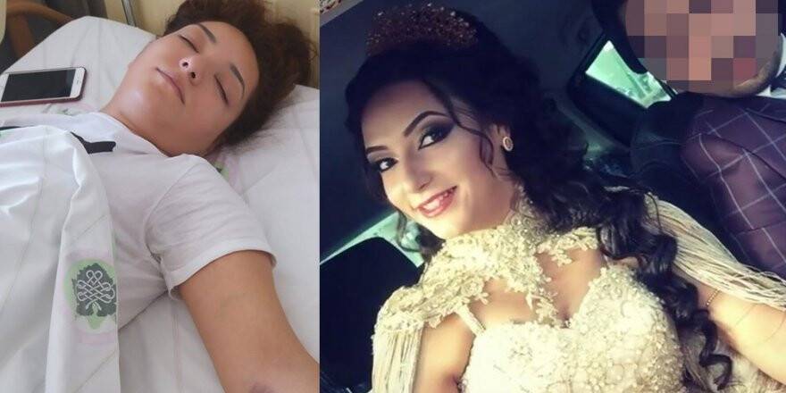 Eşinin dayağından kaçarken balkondan düştü