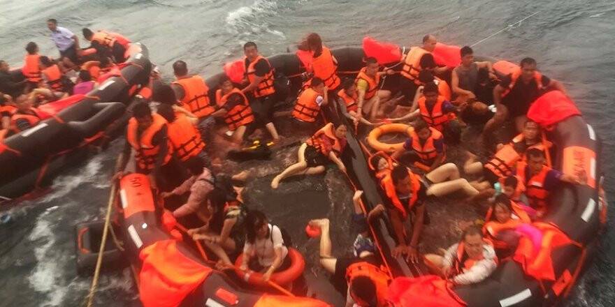 Tayland’da turist teknesi alabora oldu: 7 ölü