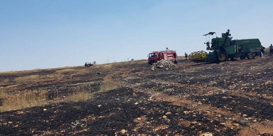 Kulu itfaiyesi bir günde 950 dekar anız yangınına müdahale etti