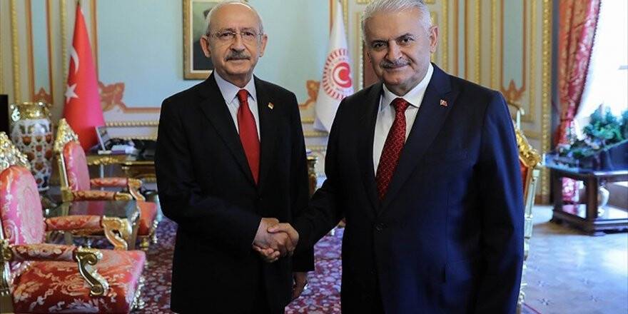 Tbmm Başkanı Yıldırım Kılıçdaroğlu'nu Kabul Etti