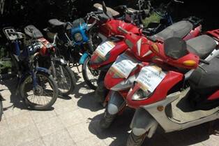 45 çalıntı motosiklet bulundu