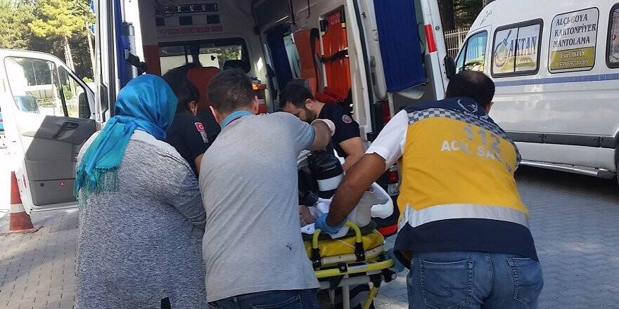 Gurbetçilerin otomobili takla attı: 2 ölü, 5 yaralı