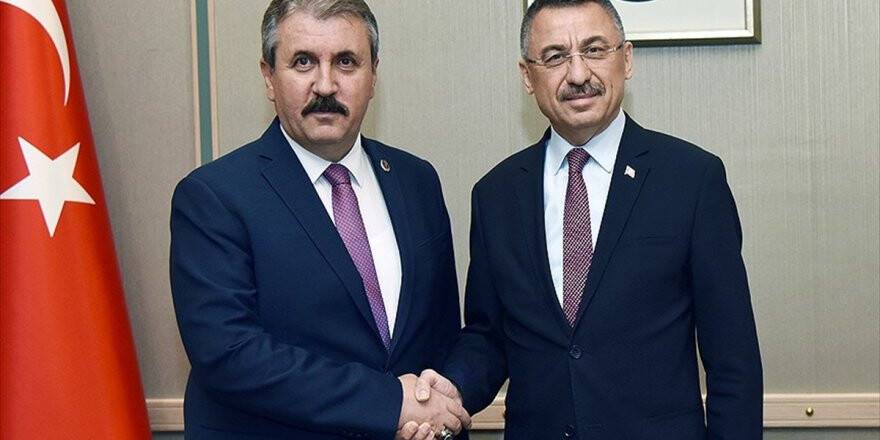 Cumhurbaşkanı Yardımcısı Oktay İle Destici Görüştü
