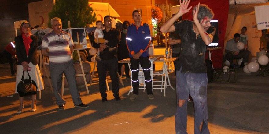 Konya'da 17 Ağustos Marmara Depremi unutulmadı, unutturulmadı