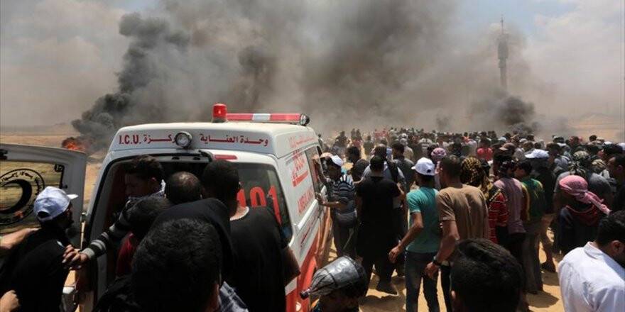 İsrail Askerleri Gazze Sınırında 2 Filistinliyi Şehit Etti