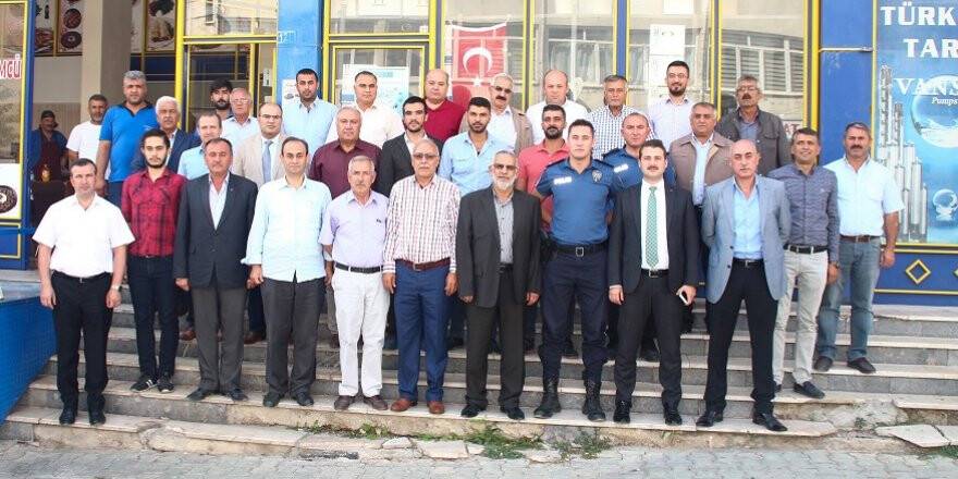 Kaymakam Cıdıroğlu veda yemeği
