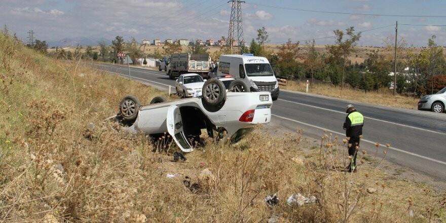 Konya'da otomobil takla attÄ±: 3'Ã¼ bebek 6 yaralÄ± ile ilgili gÃ¶rsel sonucu