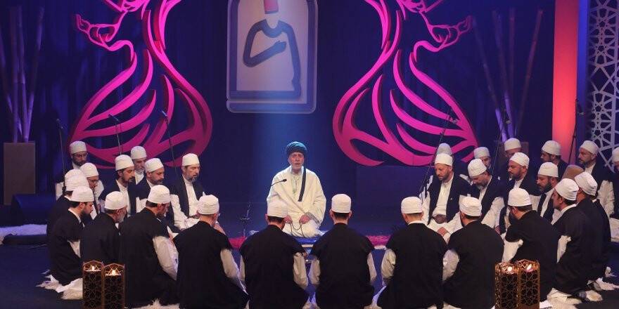 Konya Mistik Müzik Festivali'nde Cerrahi Ayini