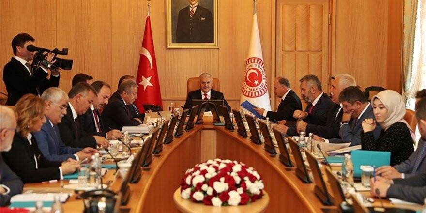 Tbmm Başkanlık Divanı Yıldırım Başkanlığında Toplandı