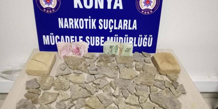Konya Emniyetinden uyuşturucuya darbe üstüne darbe
