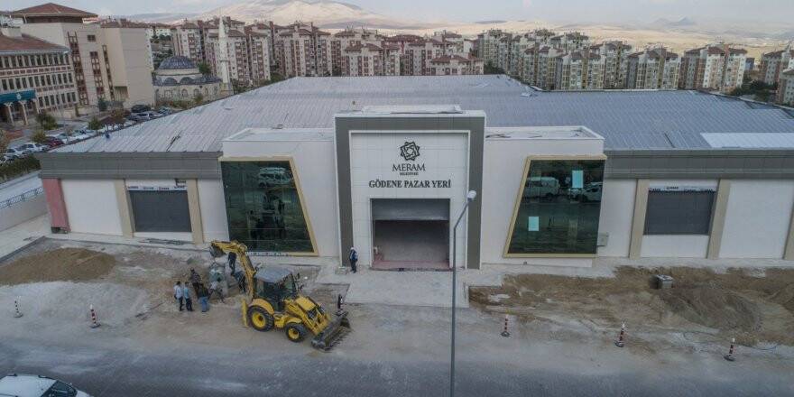 Meram’a bir kapalı  pazar yeri daha