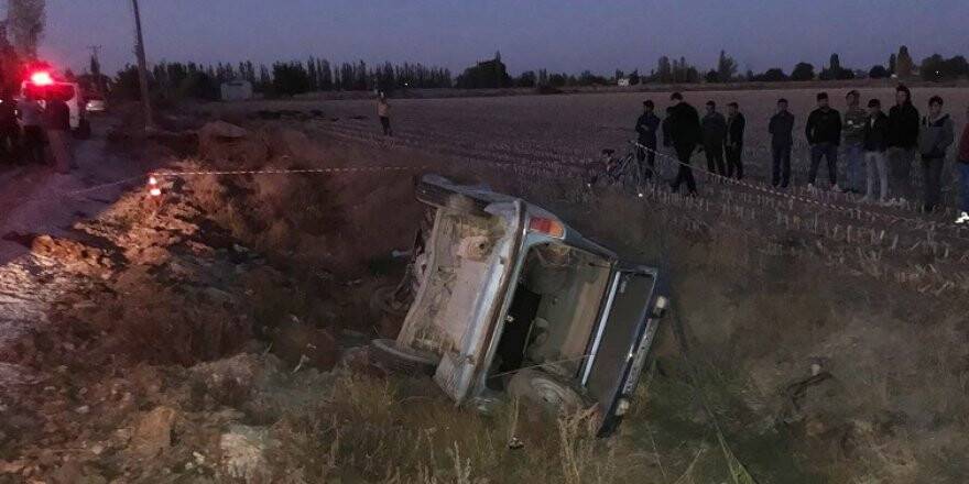 Kontrolden çıkan otomobil takla attı: 1 ölü