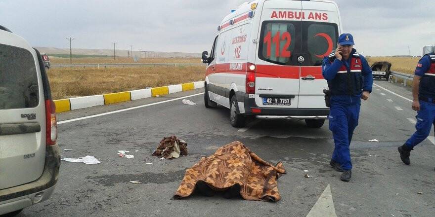 Konya'da Trafik Kazası: 1 Ölü, 4 Yaralı