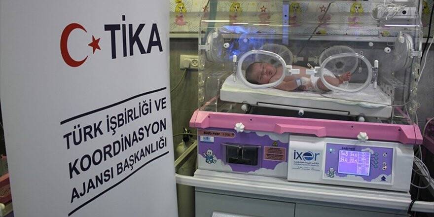 Tika'dan Filistin'deki Al Razi Hastanesi'ne Kuvöz Desteği