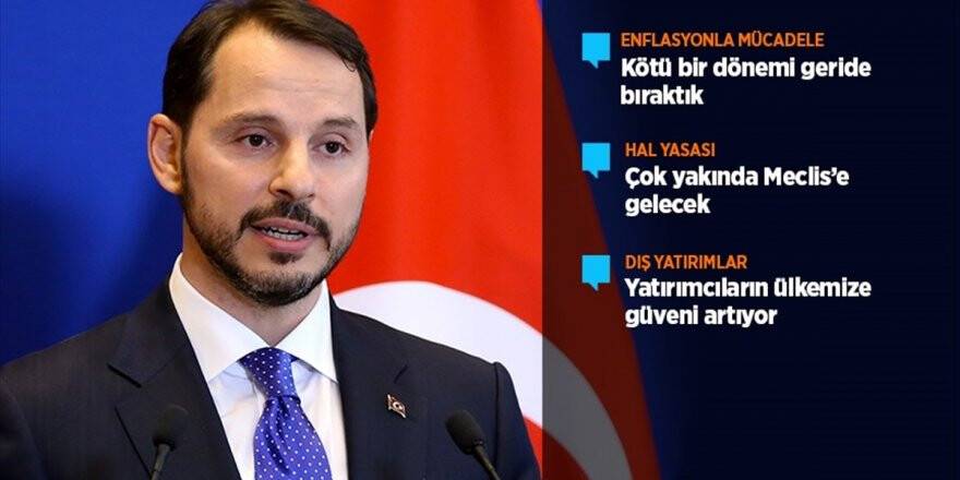 Hazine Ve Maliye Bakanı Albayrak: Kötü Dönemi Geride Bıraktık