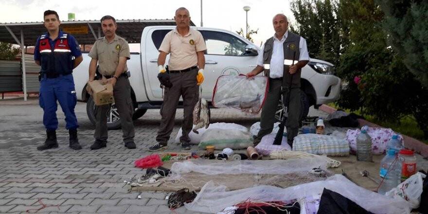 Koruma altındaki kuşları avlayan kişiye 7 bin lira ceza