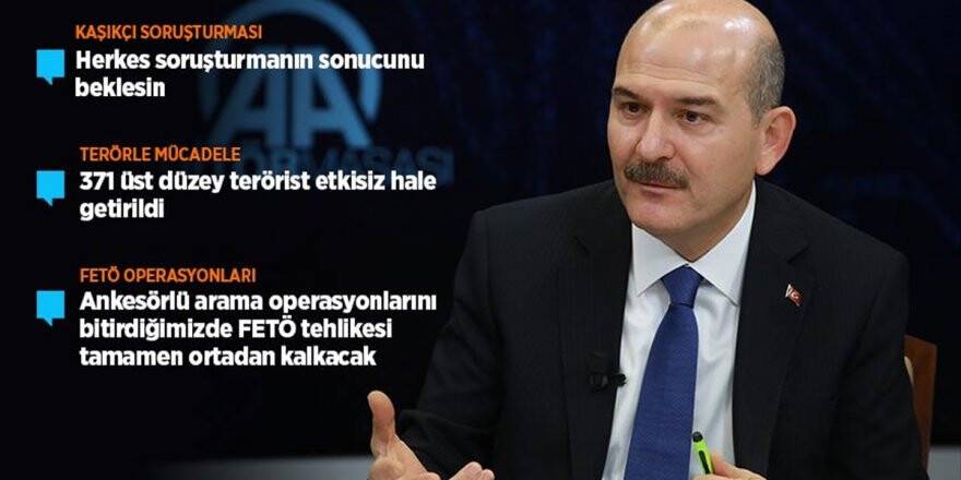 Bakan Soylu'dan Kaşıkçı Açıklaması