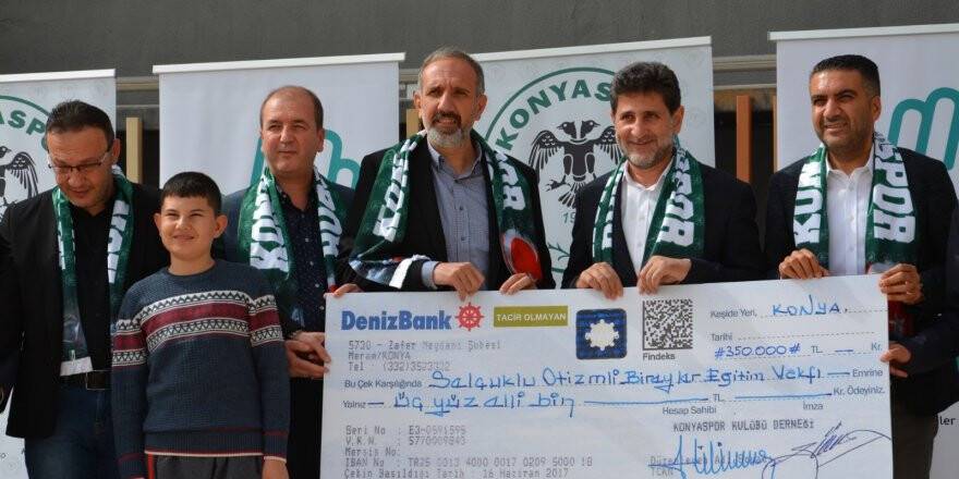 Atiker Konyaspor'dan anlamlı bağış