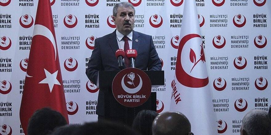 Bbp Genel Başkanı Destici: Dünyanın Kaderi Bir Ülkenin Çıkarlarına Bırakılamaz