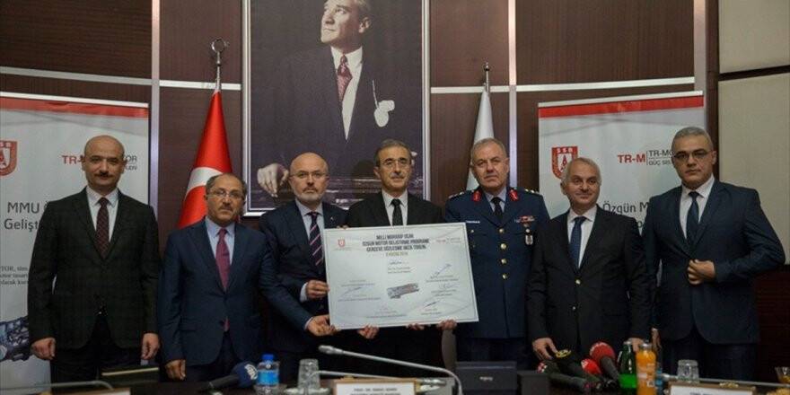 Milli Muharip Uçak Motoru İçin Sözleşme İmzalandı