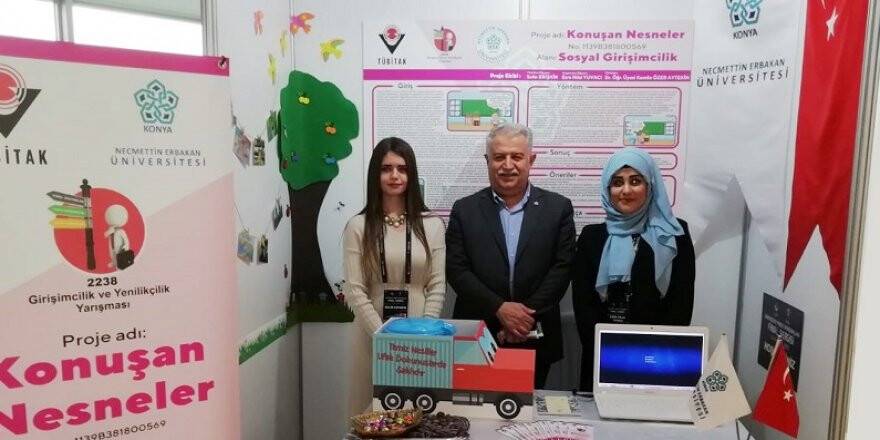 NEÜ’lü öğrenciler TÜBİTAK Üniversite Proje Yarışmaları Final Sergisinde