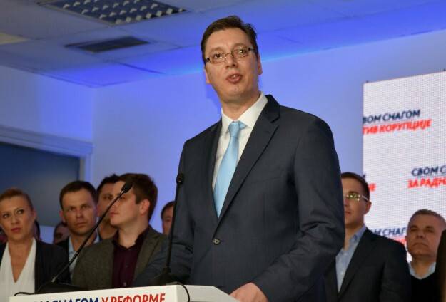 Sırbistan'da ilk resmi sonuçlar açıklanmaya başlandı