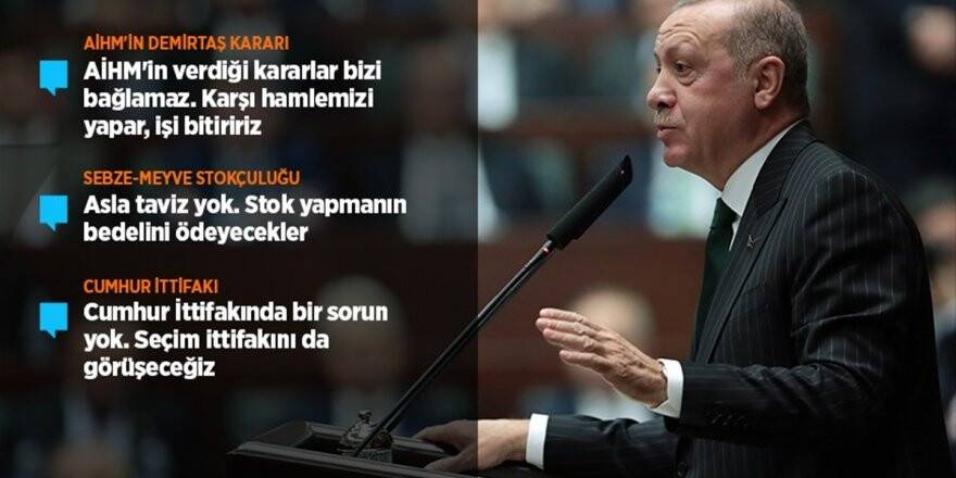 Cumhurbaşkanı Erdoğan: Aihm'in Verdiği Kararlar Bizi Bağlamaz